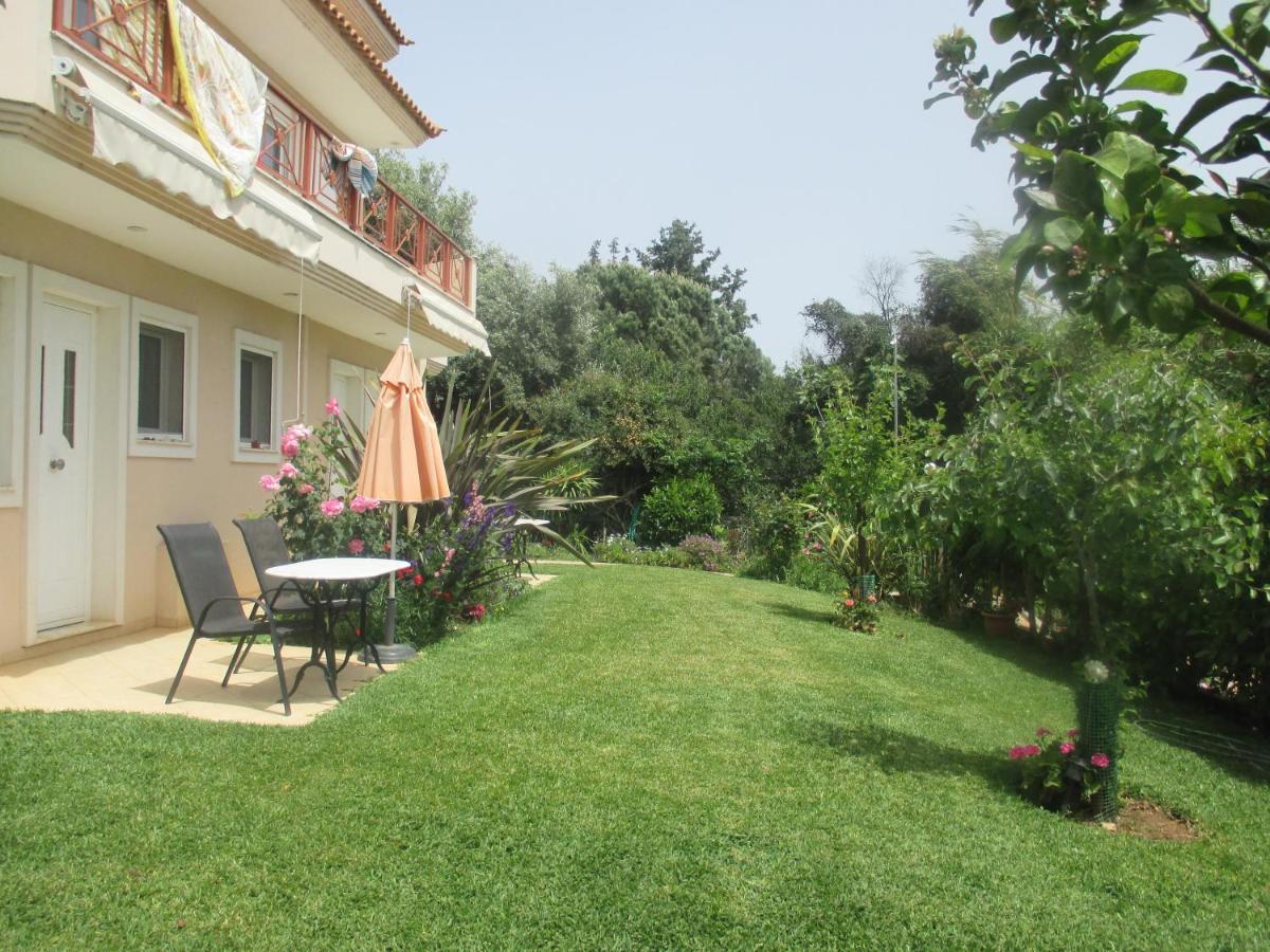 Villa Verde Apart-Hotel Néa Mákri Exterior foto